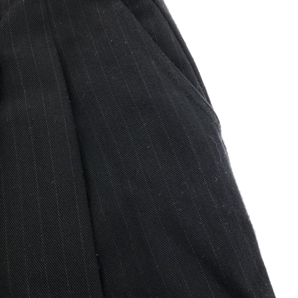 THE SHINZONE сделано в Японии Брюки широкого кроя в полоску 34 черный Мужские Б/У