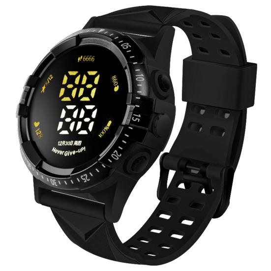 Kids Sport Watch LED Large Screen Breathable Hole Design Adjustable Sweatproof Multifunctional Comfortable To Wear  LED Digital Watch Daily Wear