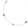 Bracelet K10 Pink Gold Pink Tourmaline White Topaz AJAB4099LSTP [Vendome Aoyama] [Official]