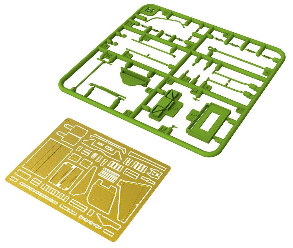Ryefield Models Немецкий основной боевой танк Leopard 2A7 с бонусными деталями Пластиковая модель RFM5108 1/35