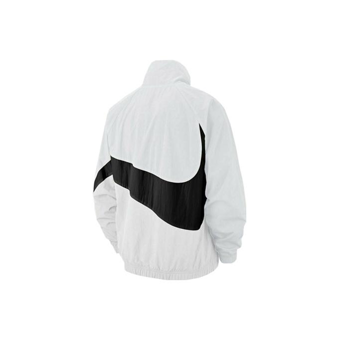Nike Тканая куртка на молнии с геометрическим узором Мужские куртки белые AR3132-100