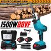 88V Reciprocating Saw Cordless Electric Saw for Wood Metal Cutting Machine Power Saws 4000rpm/min for Makita 18V Battery