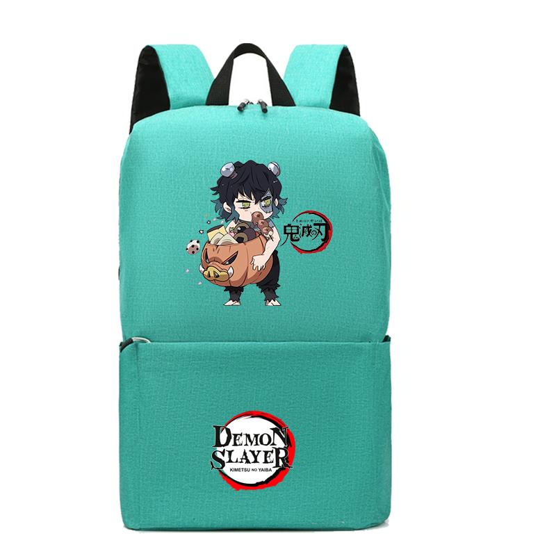 Рюкзак в стиле аниме «Убийца демонов» Nezuko Kawaii, школьная сумка с героями мультфильмов, большая вместимость, манга для путешествий, повседневная сумка для книг для девочек для взрослых