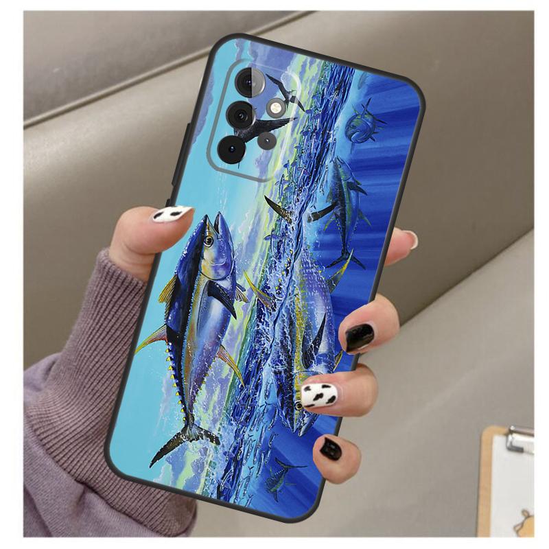 Кейс для Тунца Bluefin для Samsung Galaxy A33 A13 A53 A34 A54 A14 A15 A16 A26 A36 A56 A12 A32 A52 A06 A35 A55