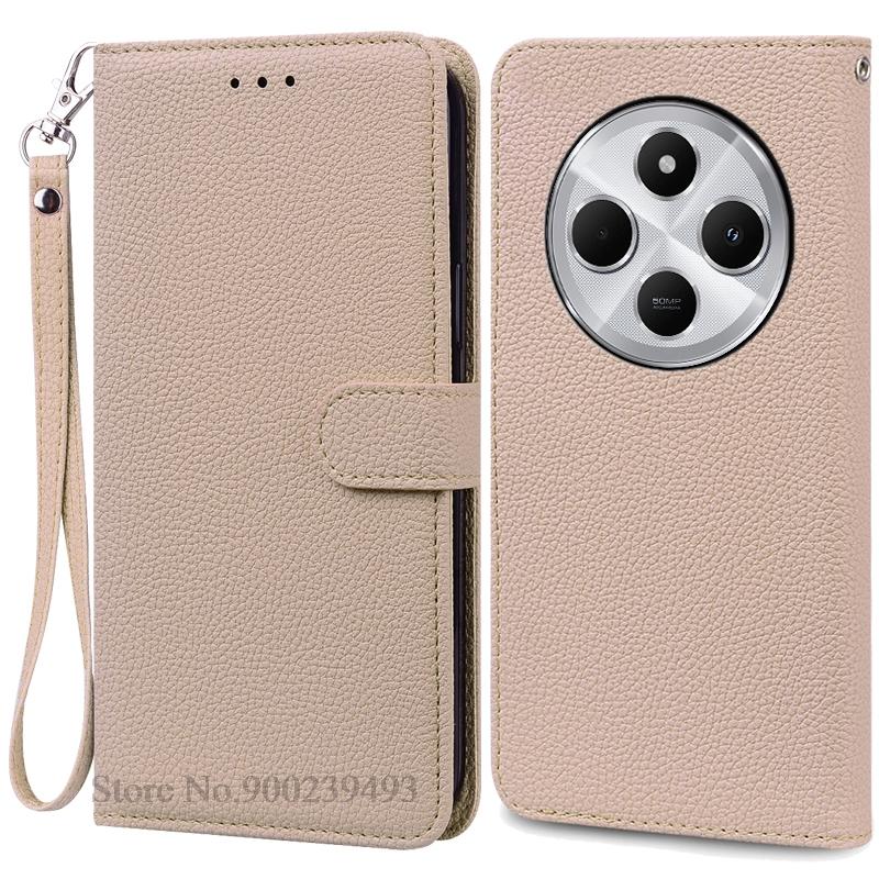 For Redmi 14C 4G Case Soft Silicone Pu Leather Wallet Flip Case For Xiaomi Redmi 14C Case Stand Book Cover For Redmi 14 C Fundas