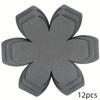 12 шт. Фетровые протекторы для кастрюль и сковородок, защитные от царапин, антипригарные разделители, теплоизоляция дна сковороды, защита кухонной посуды