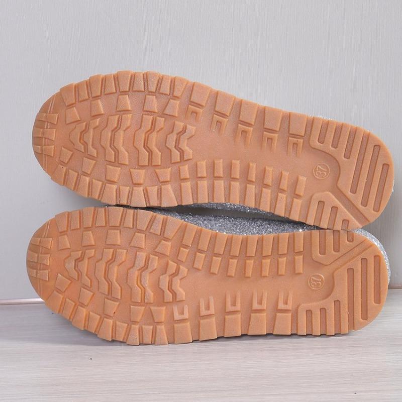 Большие размеры Блестящие спортивные балетки для женщин Весна 2025 Новое поступление Модные повседневные балетки Удобная легкая женская обувь