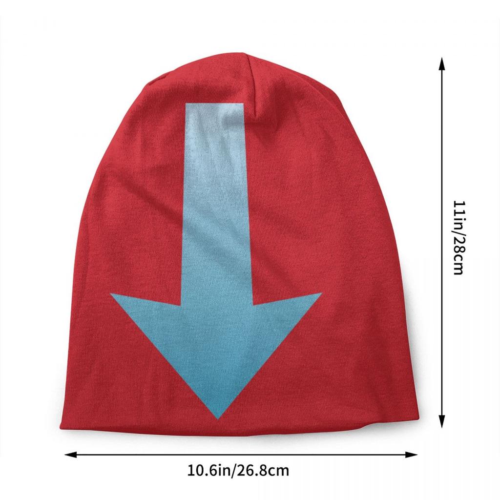 Аватар Аанг Стрела Skullies шапки шапки унисекс зимняя теплая вязаная шапка в стиле хип-хоп для взрослых мультфильм последний маг воздуха шляпы кепка