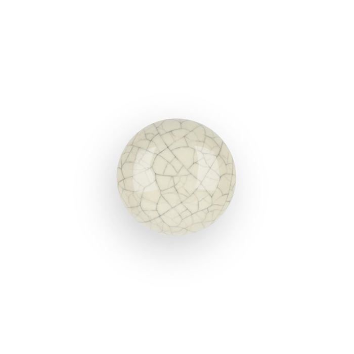Bouton De Meuble - Rei - MOD.818 - Porcelaine - 30 Mm - Lot De 2 Unités