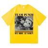 Monkey Punch Shirt Baby Monkey Holding Plush Toy 2026 UnisexUnisex Clothing Harajuku High Quality Tops Cotton Tshirts Vintage