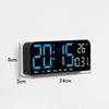 Temperature Electronic Wall Clock Wall-mounted Display Table Clock Digital LED Clocks  for Bedroom