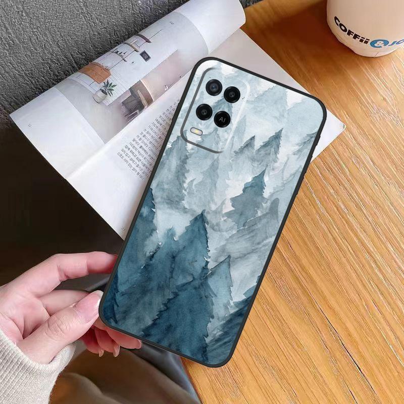 Forest Trees Mountain Case For Oppo A60 A40 A80 A16 A76 A96 A98 A58 A78 A18 A38 A57 A17 A74 A54 A94 A15 A5 A6 Pro