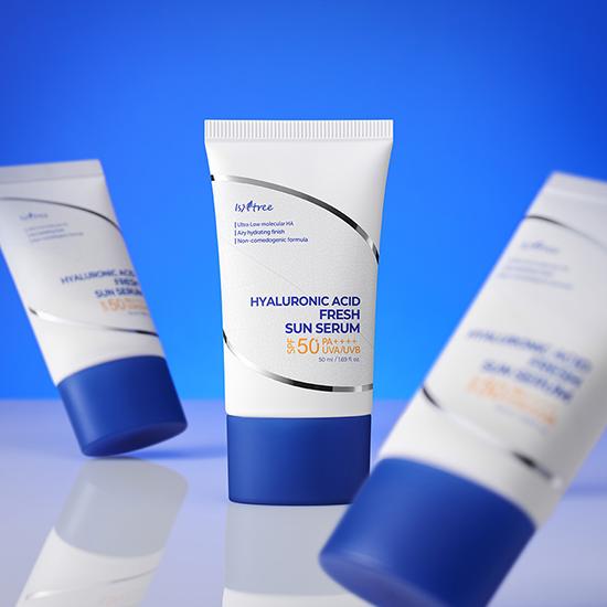 ISNTREE Гиалуроновая кислота Fresh Sun Serum SPF 50+ PA++++ 50 мл