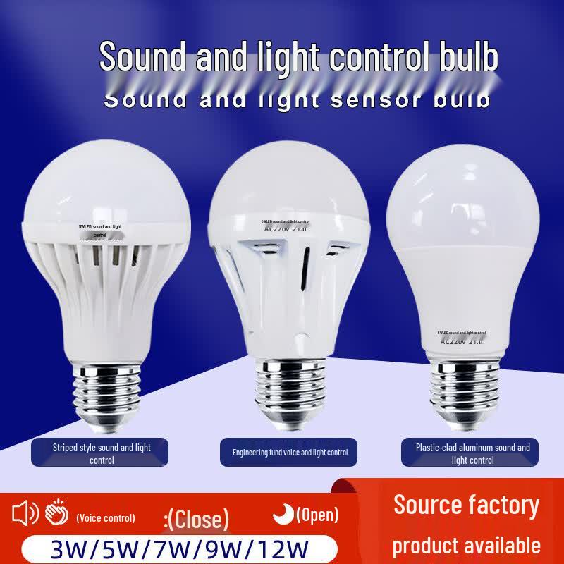 YXKJ Smart LED Sound & Light Control Bulb