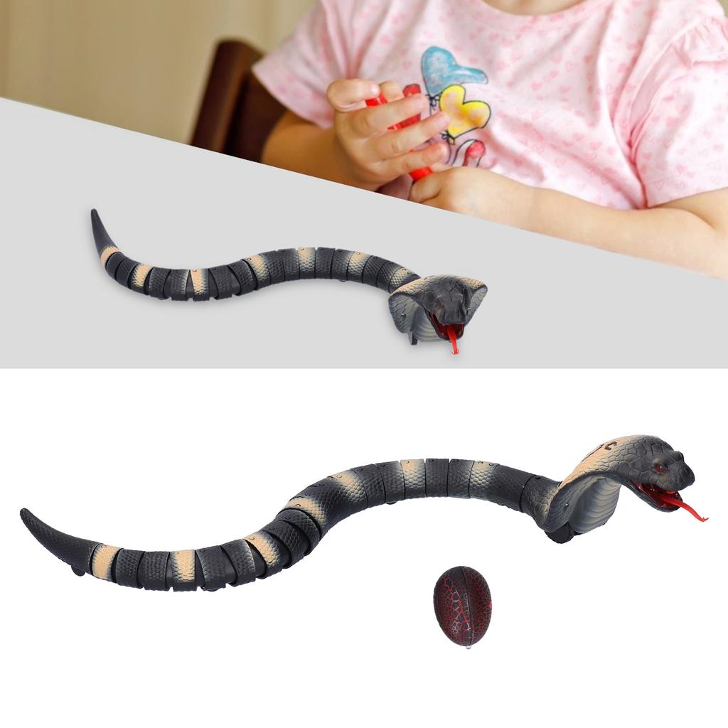 Infrared Remote Control Snake Toy Simulation Snake Animal Model Electric Trick Toy