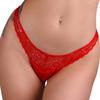 Sexy Red Floral Lace Thong - DARING Intimates - Thongs and Panties