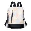 Contrast Color Backpack Women Large Capacity Travel Backpack