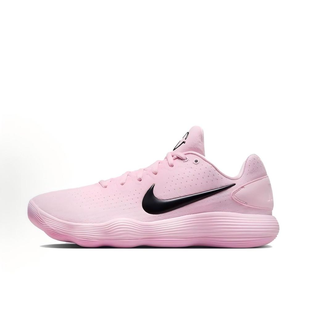 Nike Hyperdunk 2017 Огненная Лихорадка Устойчивые к истиранию Нескользящие Низкие Баскетбольные Кроссовки Мужские Розовый Черный IM3368-606(Команда1495--КОРОБКА)