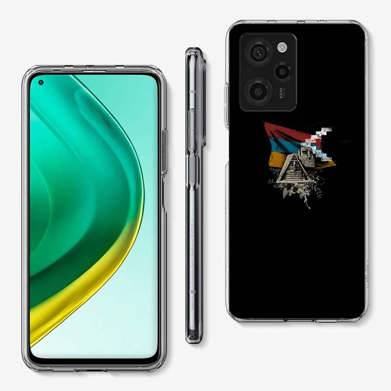 Флаг Армении Паспорт АРТ Чехол для телефона Для Xiaomi Poco M8 M7 M6 M4 M3 X7 X6 X4 Pro F7 Ultra M5S Mi 14 14T 15 15T 12T 10T Pro