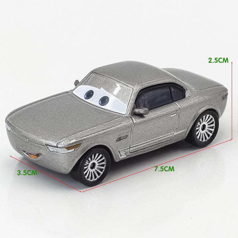 Disney Pixar Cars No.95 Молния Маккуин Модель автомобиля Металлические игрушки и хобби Для детей Для мальчиков Для малышей и детей Дети Подарок на день рождения Игрушечные машинки и поезда