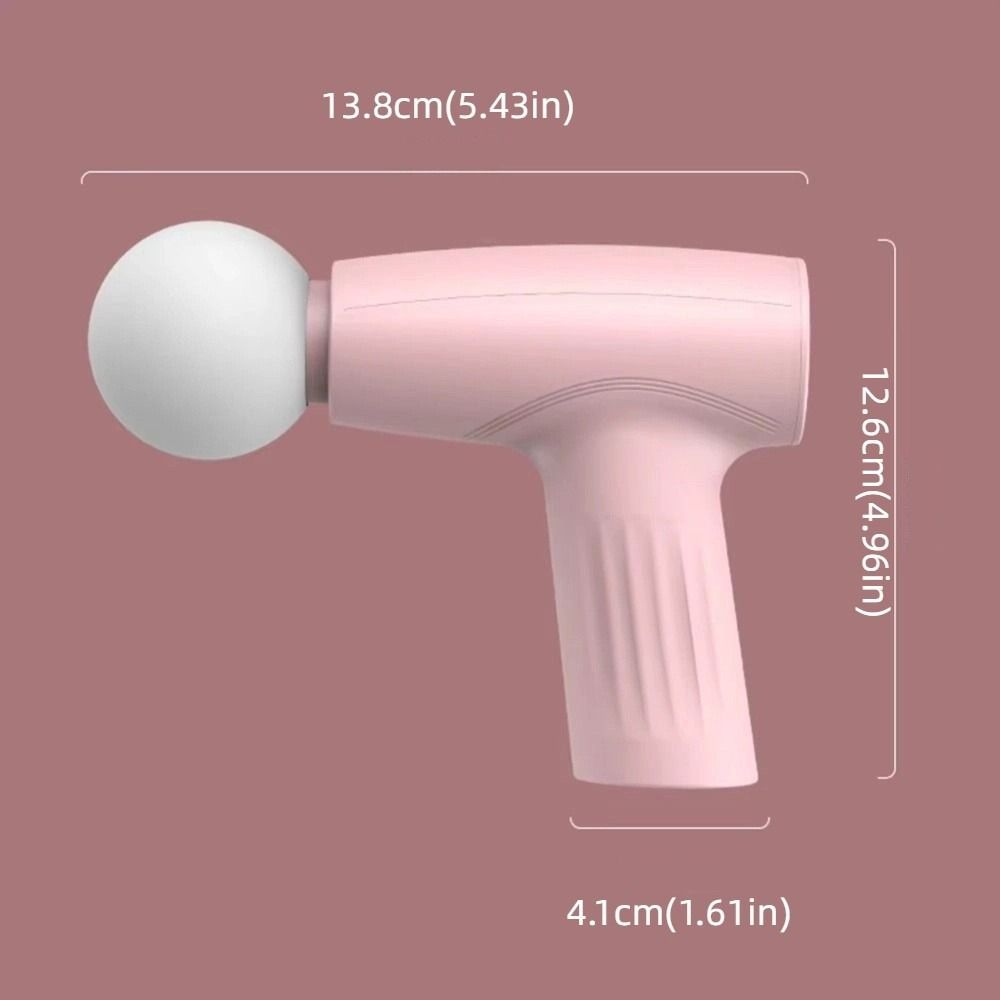 Мягкая массажная головка Мини фасциальный массажер Ручной массажер для мышц Фитнес-оборудование