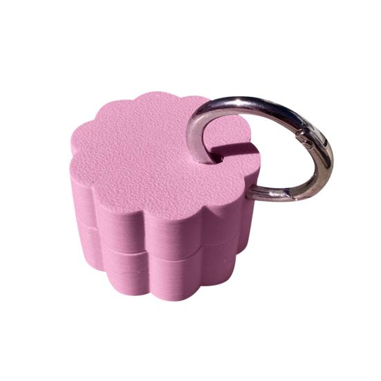 Брелок для таблеток, водонепроницаемый компактный мини-держатель, легкий контейнер с кольцом для ключей, напечатанный на 3D-принтере, небольшой органайзер для таблеток