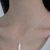 Mouvebament White Crown Necklace_Silver 925