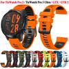 22 мм Спортивный силиконовый ремешок для часов для TicWatch Pro 3 Ultra GPS GTX Браслет-ремень для TicWatch GTH 2 Сменный ремешок