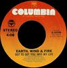 7-дюймовая пластинка EARTH, WIND & FIRE - Got To Get You Into My Life 310796 Columbia 1978 US Соул/Фанк Б/У