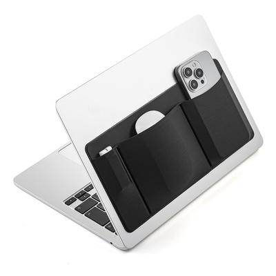 Sanwa Direct Карман для гаджетов ноутбука, КПК, Клейкое хранилище и Чехол, Мышь, Кабели, Аксессуары, 1 шт., 200-INPK1BK