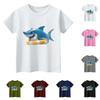 Children's Short Sleeve Neck T-Shirt Animal Print Daily Casual Top