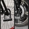 Motorbike U Lock Professional Safety Prevents Theft Steel Body Thickened Firm Portable Scooter Lock