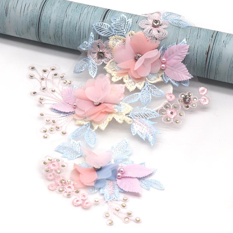 Нашивки с розами для одежды, 1 шт., аппликации Parche Bordados Para Ropa