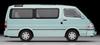 TOMYTEC Tomica Limited Vintage Neo Масштаб Toyota Hiace Wagon Super Custom G Светлая отделка 312475 1/64 LV-N216b (Модель 2002 года), Зеленый, Модель,