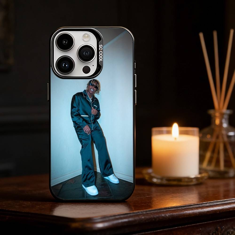 Чехол для телефона с изображением рэпера D-Don T-Toliver для iPhone 17,16,15,14,13,12,11,Pro Max,Plus Конфетный серебристый чехол