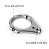 37mm Universal Fork Bracket Steering Damper Fork Mounting Clamp Bracket Diameter 37mm, Damper Bracket