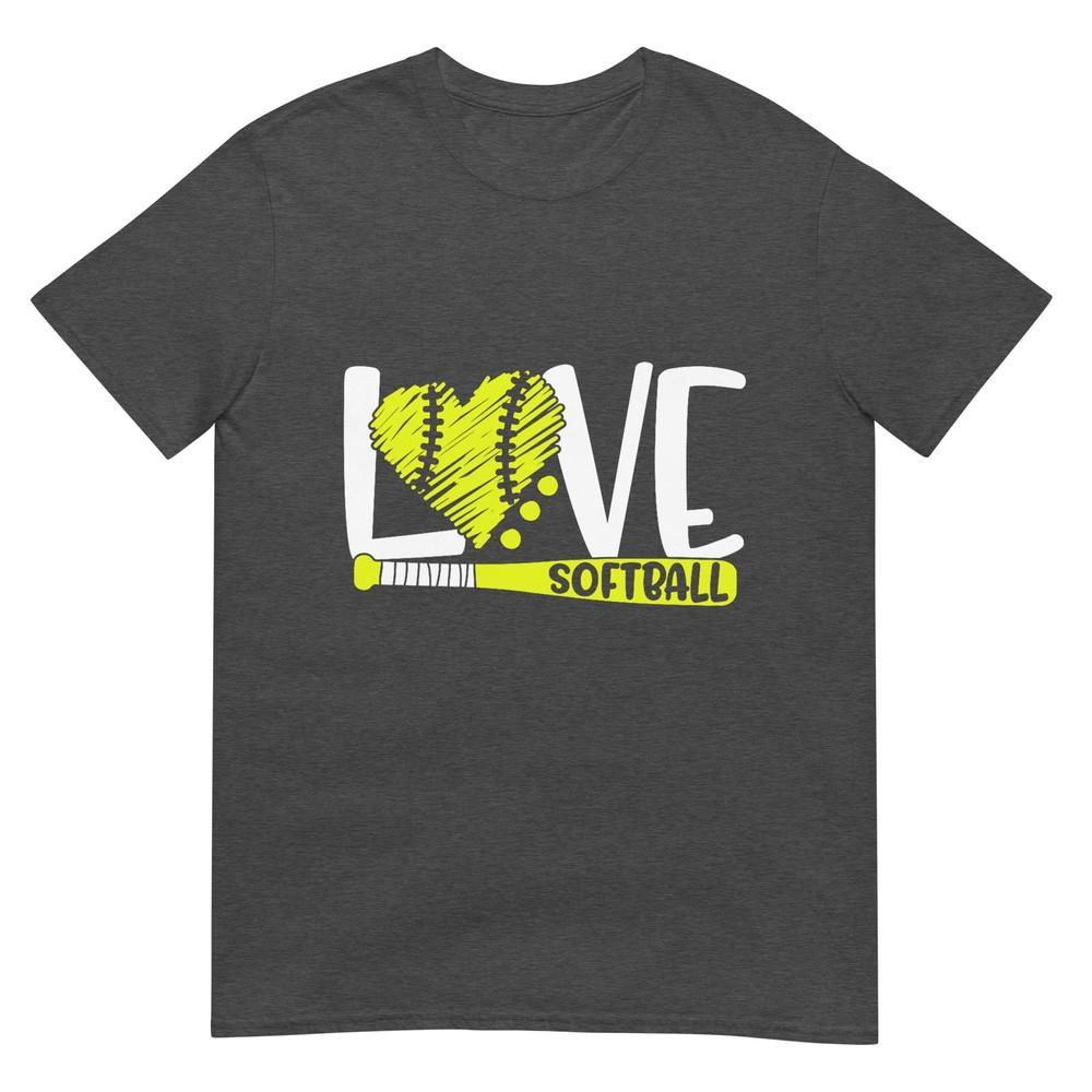 Softball Graphic Saying For Teen Girls And Unisex TShirt