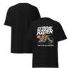 Extreme Rider Dirt Bike Graphic T-Shirt Design T-shirt