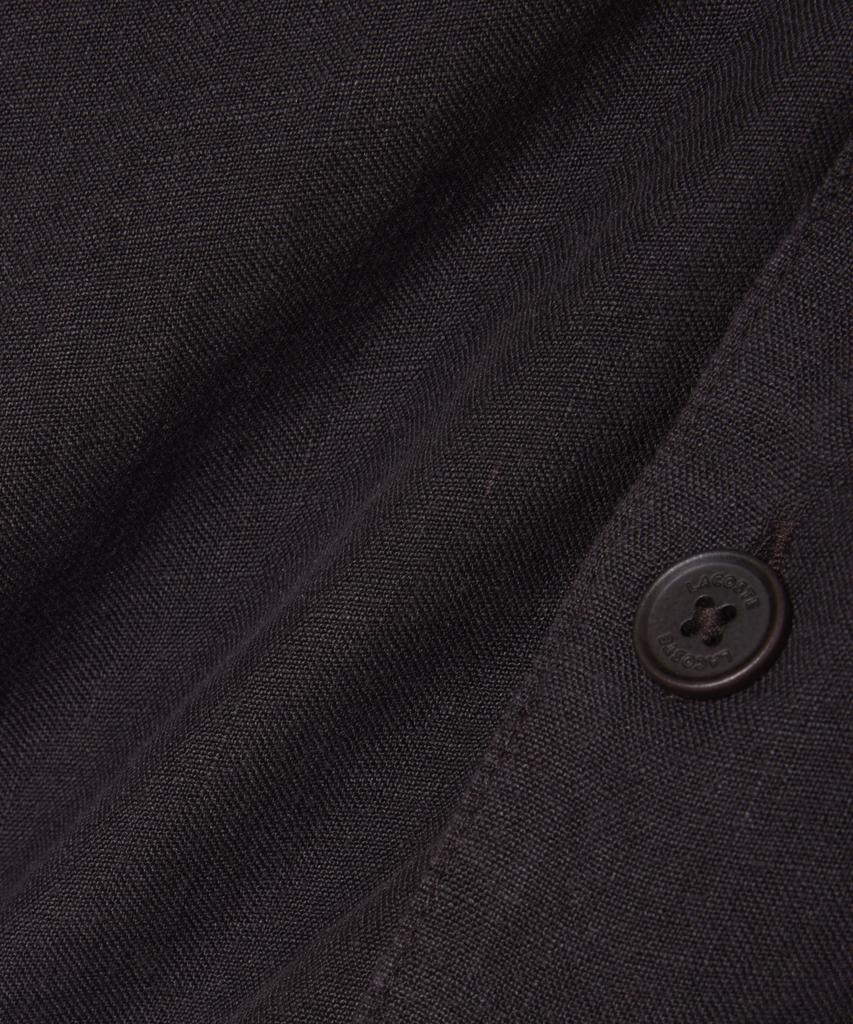 LACOSTE Мужская гавайская рубашка с коротким рукавом из льна Ch2339-56G 3La