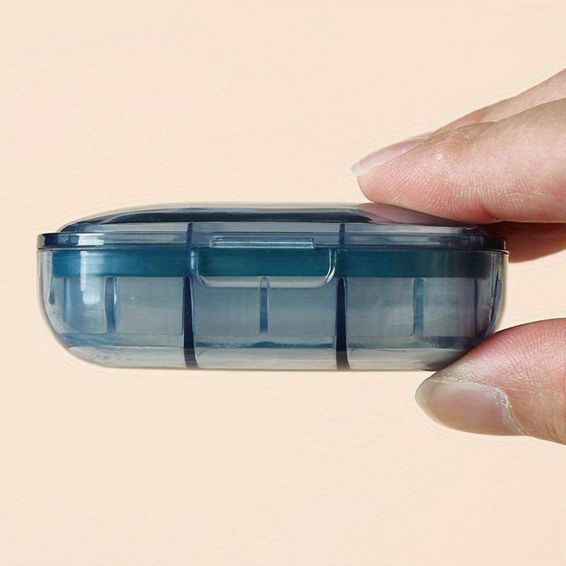 Portable Mini Pill Organizer Box - Daily Meal Pill Splitter Box,On-the-Go Medicine Divider, Weekly Travel Pill Case,medicine box