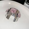 Iron Wide Cuff Bracelet Glossy Metal Open Bangle New Wristband Jewelry  Daily Wear