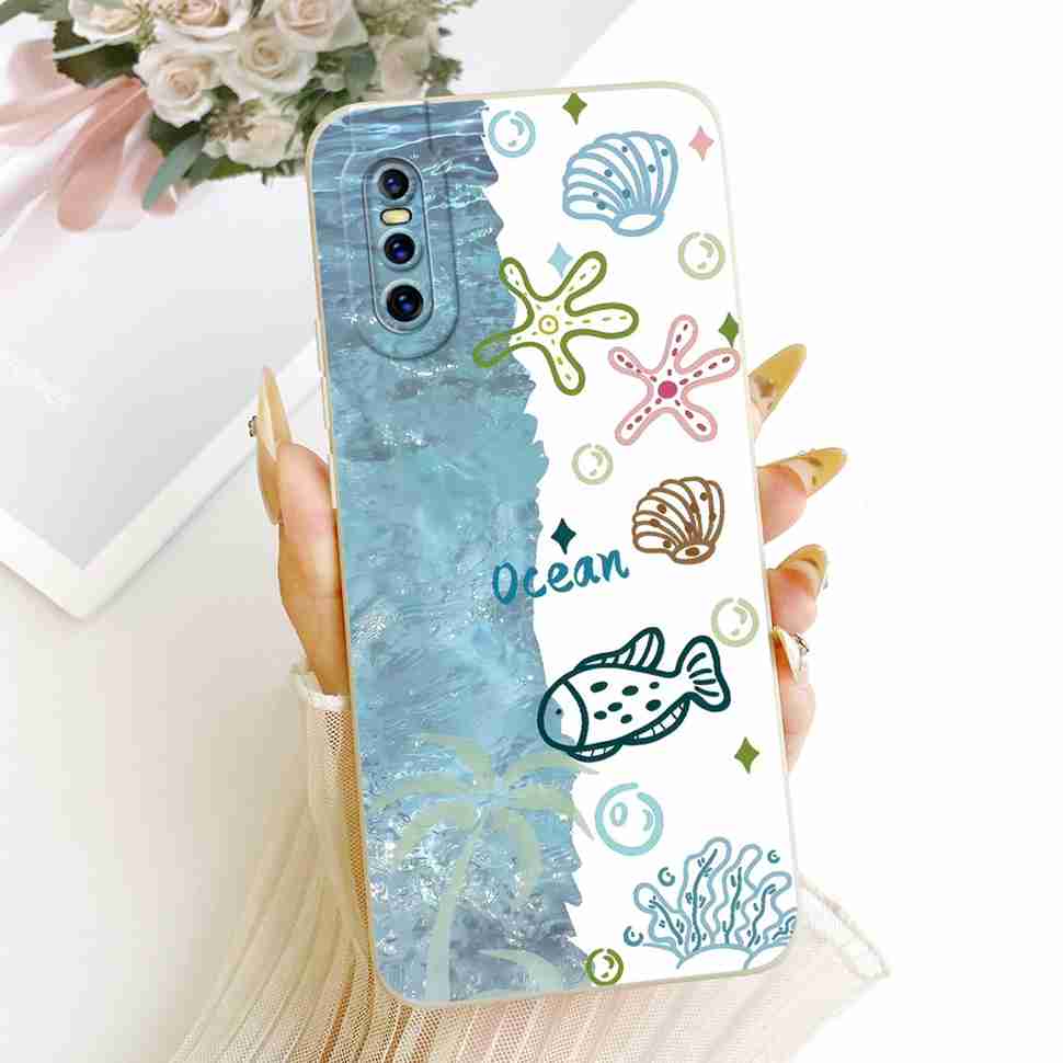 Для Vivo V15 Pro 2019 Чехол Vivo1818 Силиконовый Мягкий Милый Кот Кролик Расписная Задняя Крышка Для Vivo V 15 V15 Pro Чехлы Fundas Coque