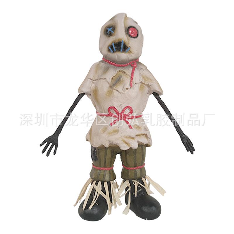 Halloween scarecrow decorations and gifts Thrilling and terrifying escape room props and decorative items Christmas-themed decorative ornaments