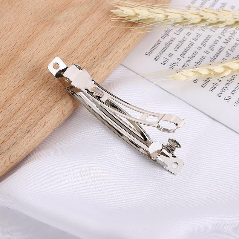 10 шт., весенняя заколка для волос, пустая заколка для волос, заколка ручной работы с бантом, аксессуары