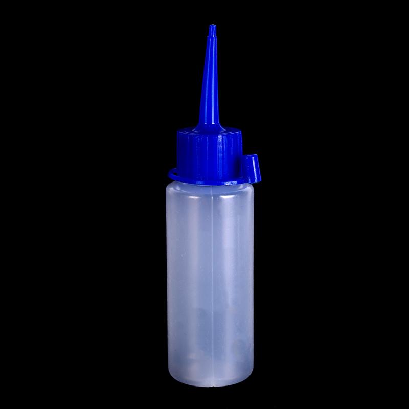 60Ml Plastic Clear Squeeze Bottle With Tip Cap For Crafts Art Glue Refillable