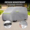 X AUTOHAUX Чехол на кузов автомобиля для Suzuki Wagon R Stingray и имеет новую водонепроницаемую ткань, что делает его легким и удобным для флисовой подкладки