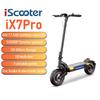 iScooter Электросамокат IX7 Pro 1000*2 Вт с двойным двигателем, максимальная скорость 60 км/ч, запас хода 80 км, 10" внедорожные шины, управление через приложение