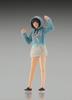 Hasegawa Серия Creator Works Mechatro Chunk Grayish Mint Support Girl, пластиковая модель в масштабе 64793 № 02 + 1/35 с цветовой кодировкой