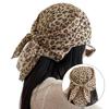 Retros Leopard Print Headscarf Fashionable Women Head Scarf Durability Scarf for Daily Wear