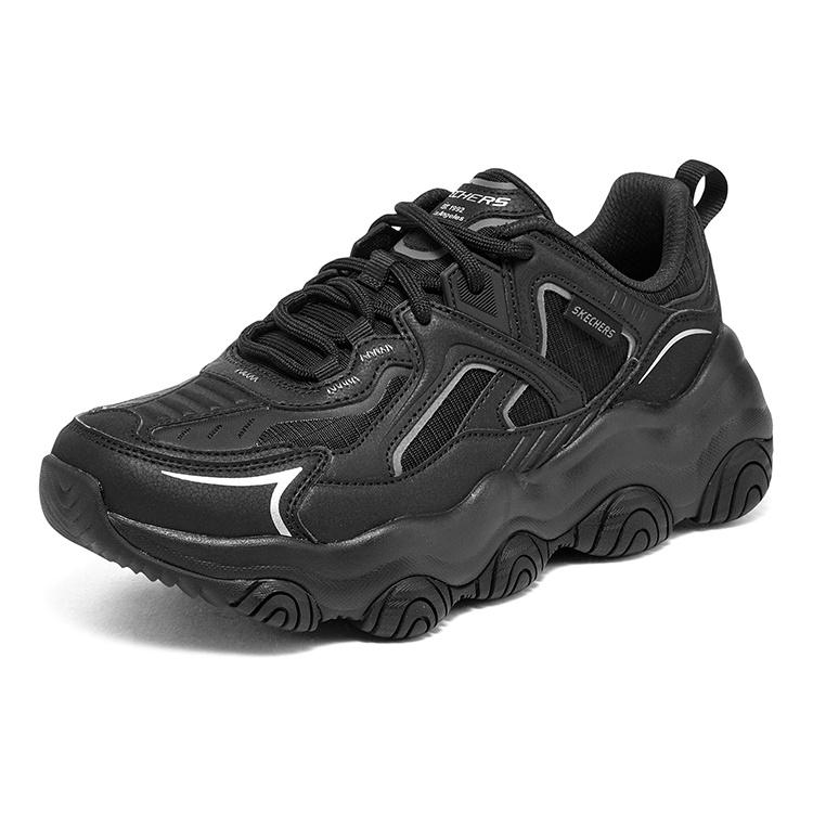 (WMNS) Кроссовки Skechers D'lites 1.0 'Черный' Женские 896265-BBK